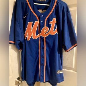 Nike New York Mets Jacob DeGrom Button-Down Jersey Size XXL NWOT